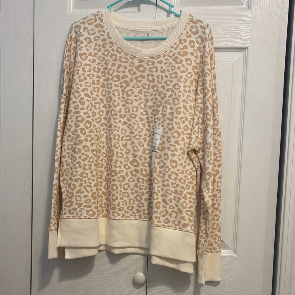 Leopard Print Sweatshirt